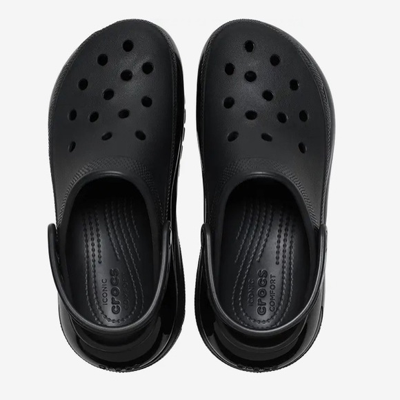 CROCS Clogs Black MEGA CRUSH Men Size 6 Women Size 8 Unisex main image 7